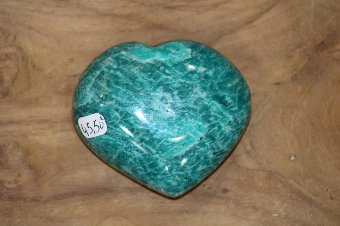 Cœur en Amazonite