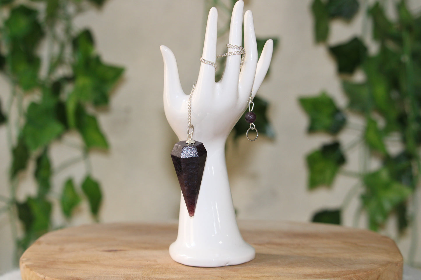 Pendule en Lépidolite