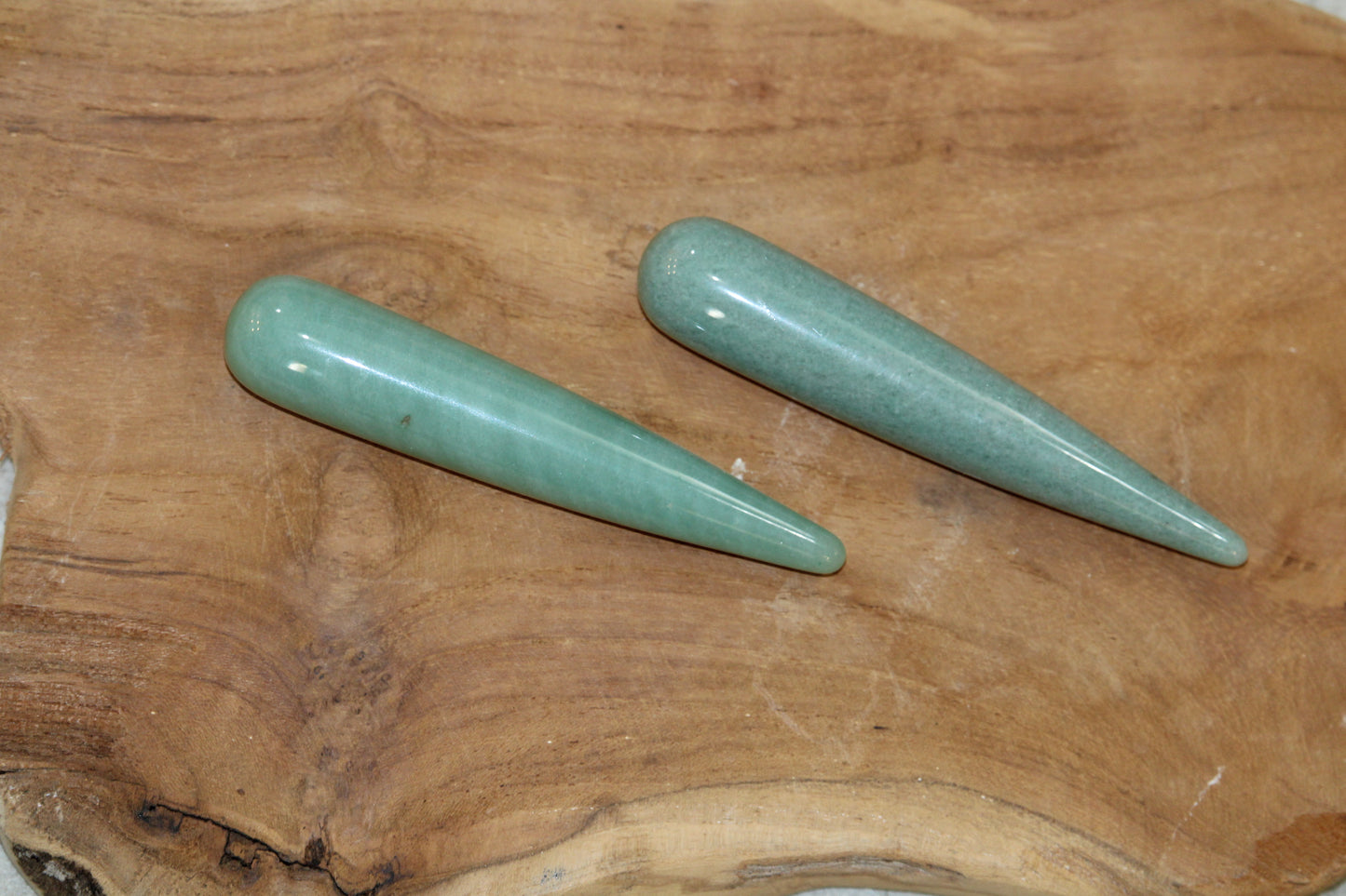 Bâton de massage en Aventurine Verte