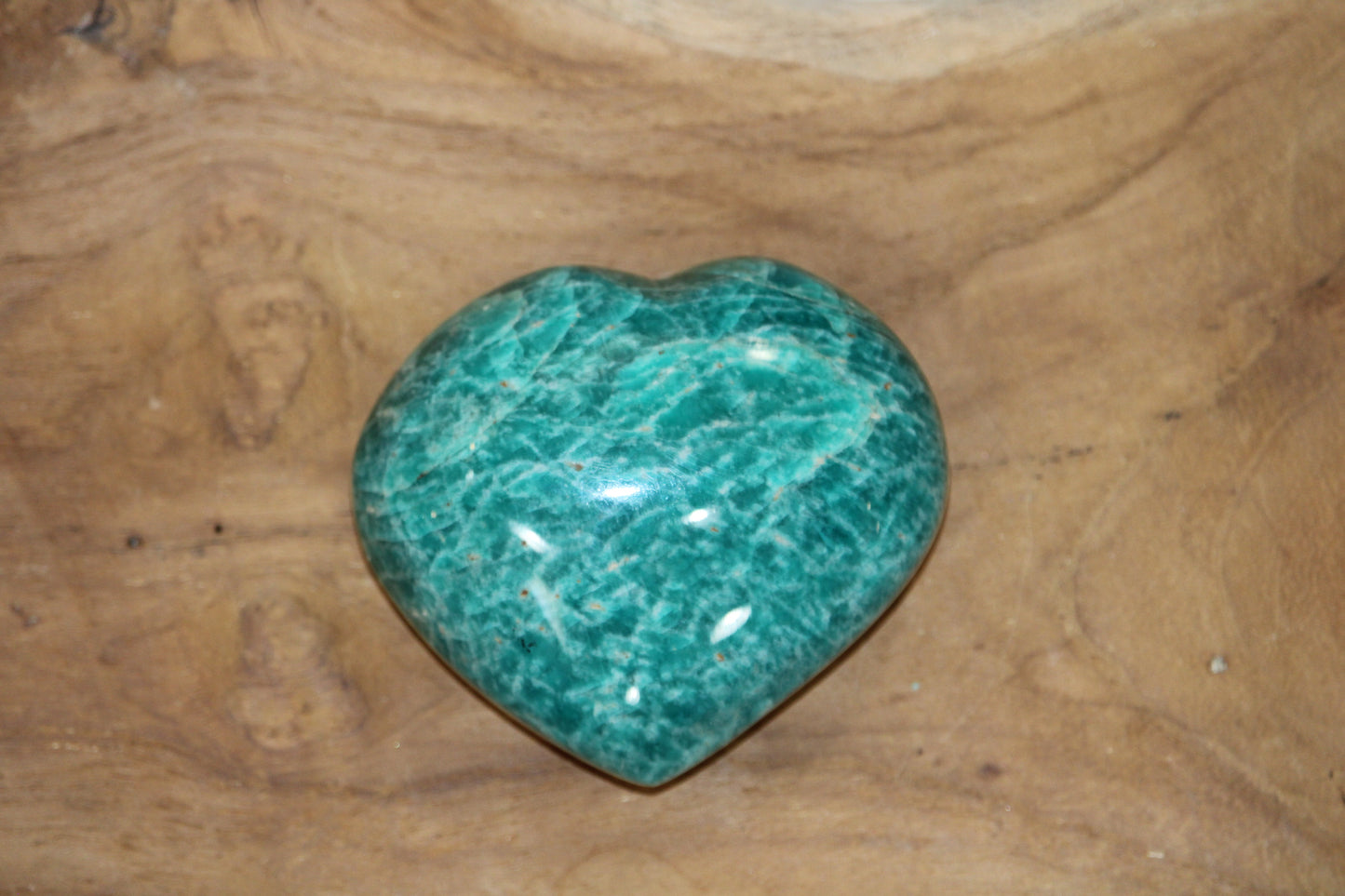 Cœur en Amazonite