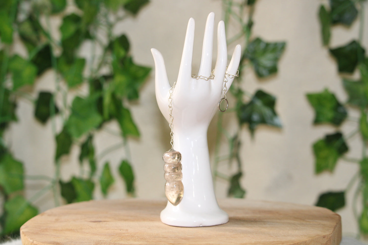 Pendule en Quartz Fumé