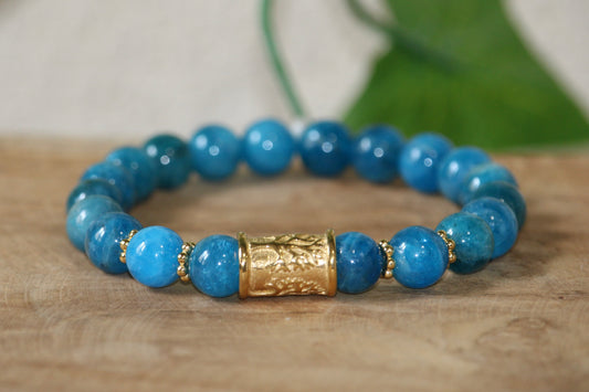 Bracelet Apatite Bleue