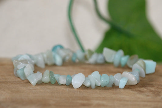 Bracelet baroque Amazonite