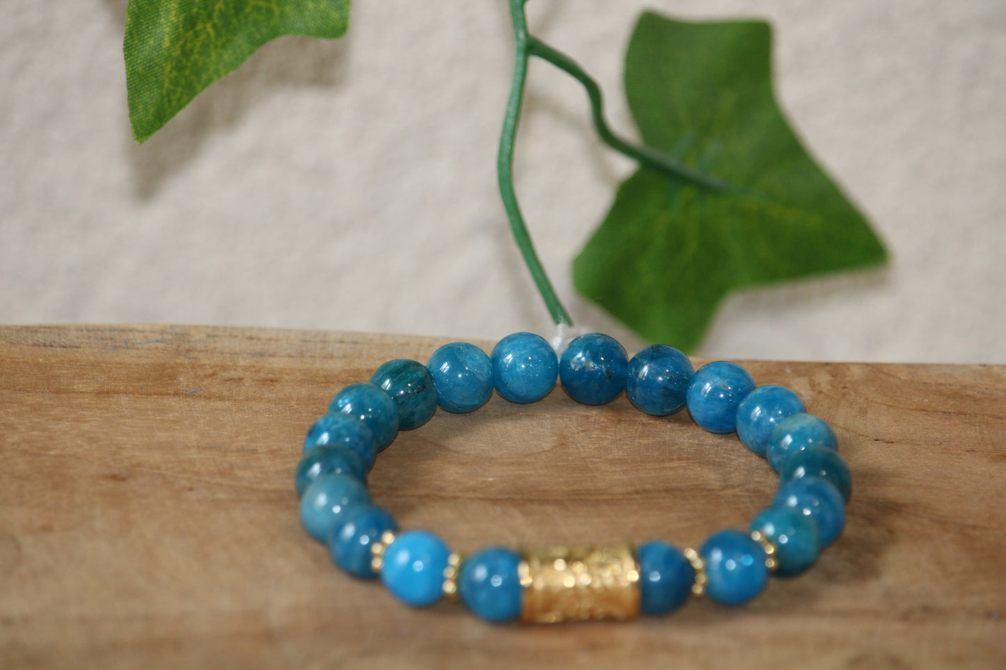 Bracelet Apatite Bleue