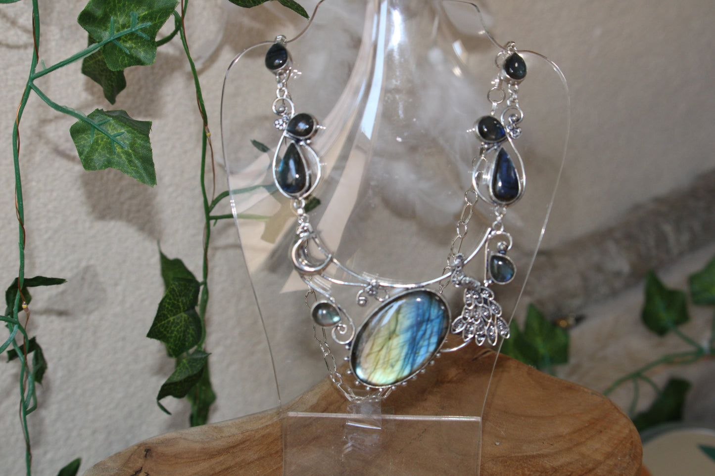 Collier en Labradorite