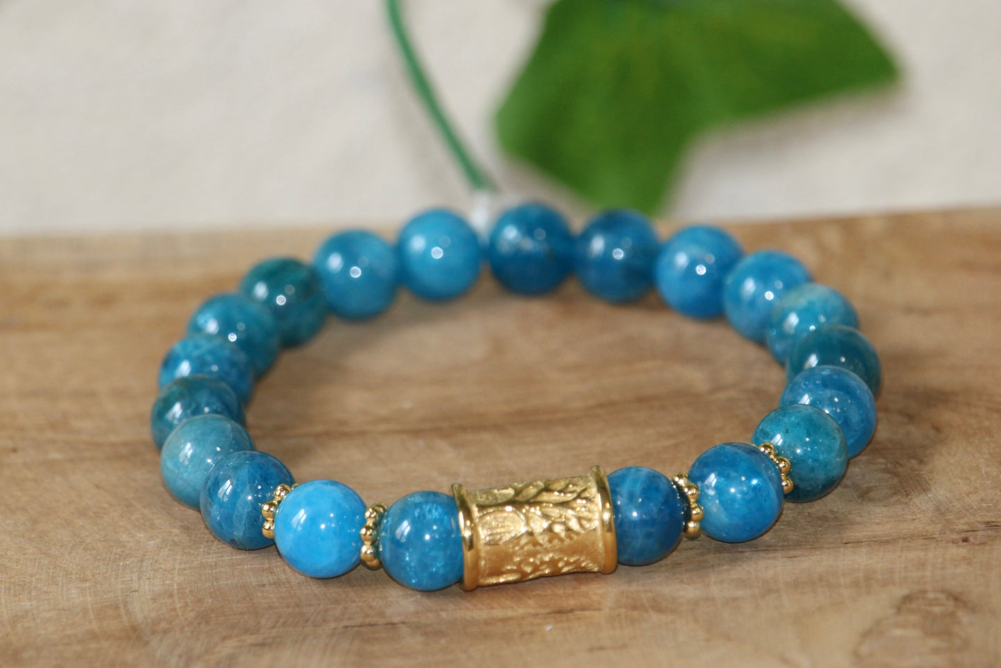 Bracelet Apatite Bleue