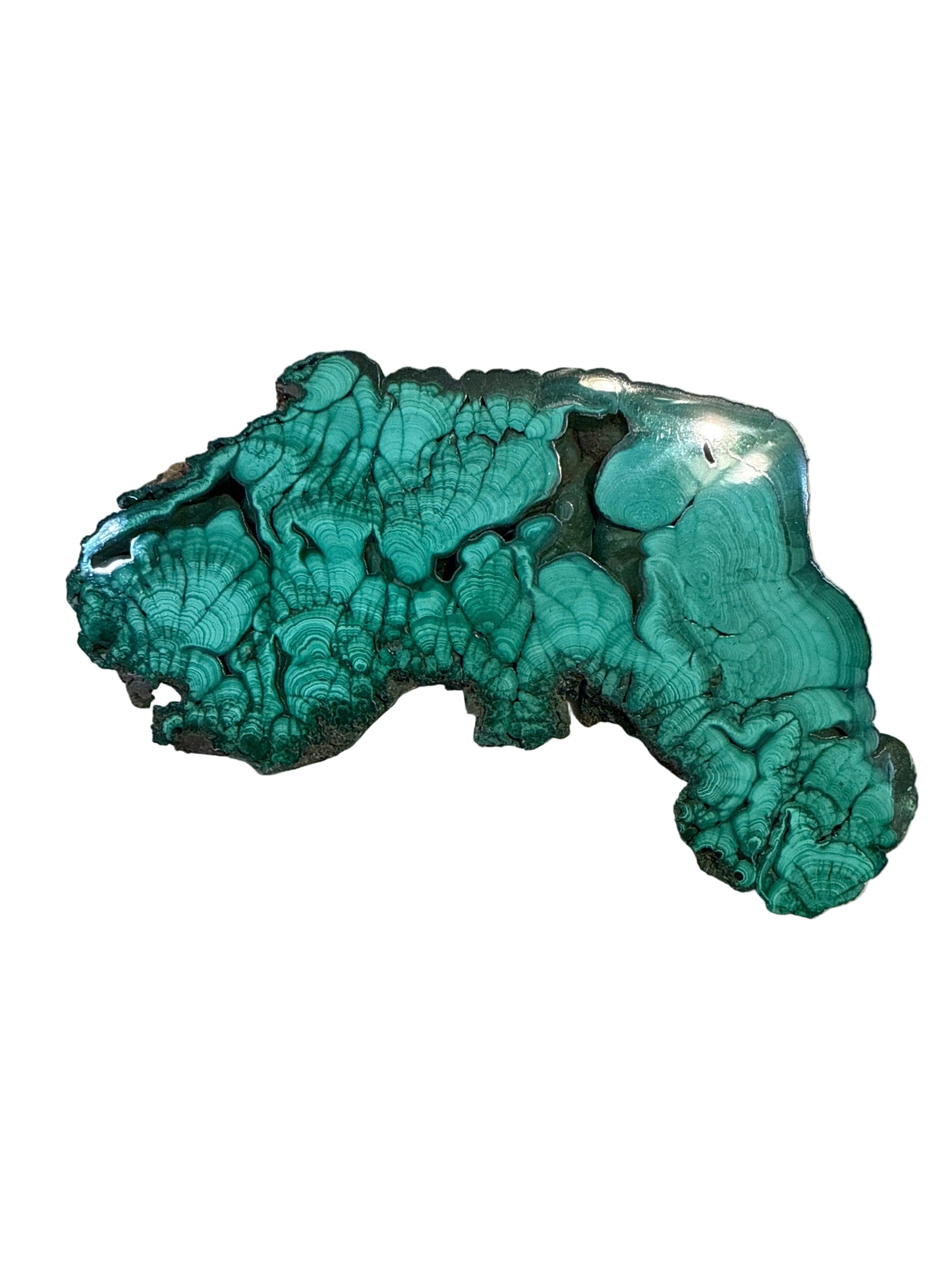 Tranche de malachite