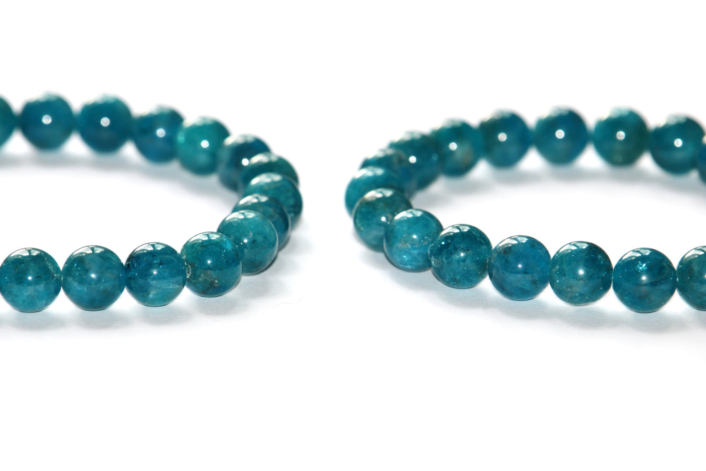 Bracelet en Apatite Bleue