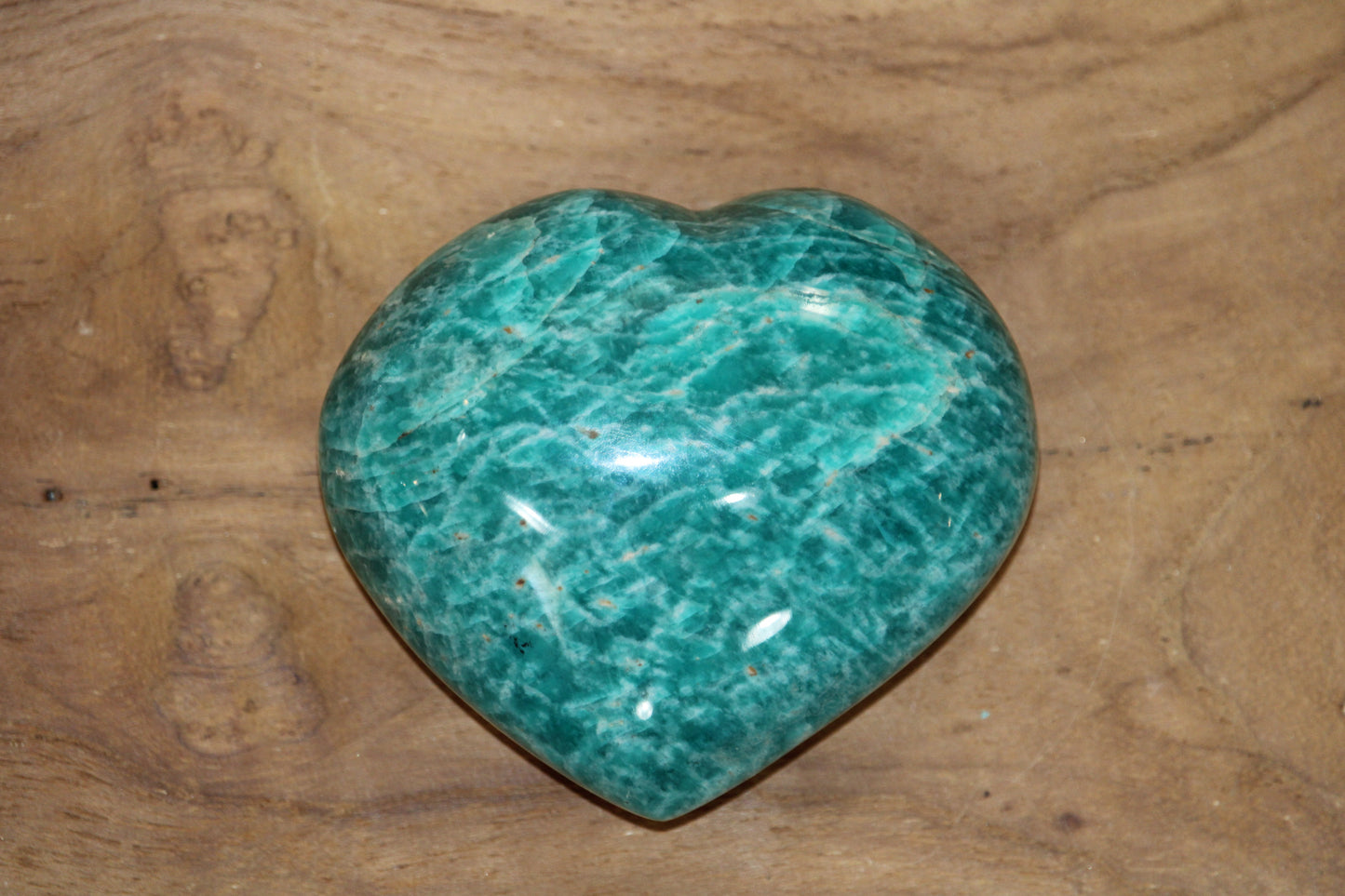 Cœur en Amazonite