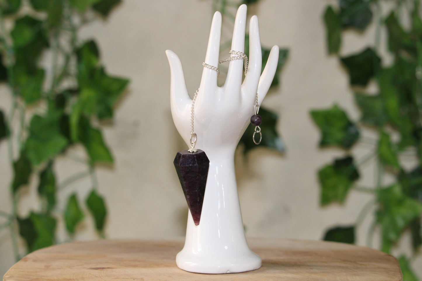 Pendule en Lépidolite