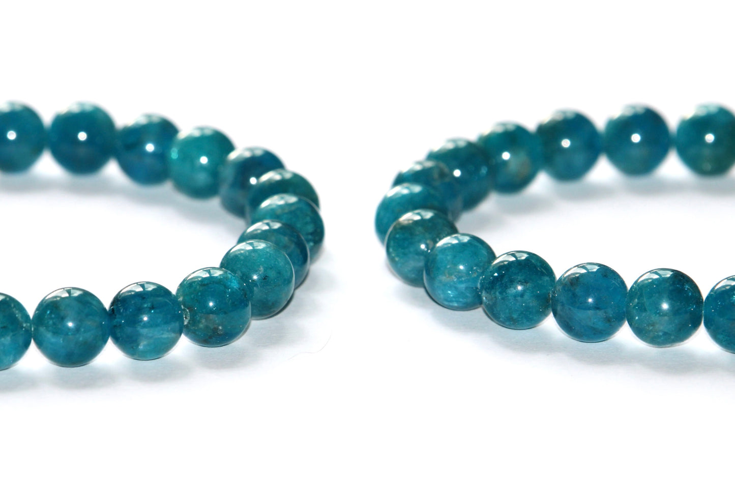 Bracelet en Apatite Bleue